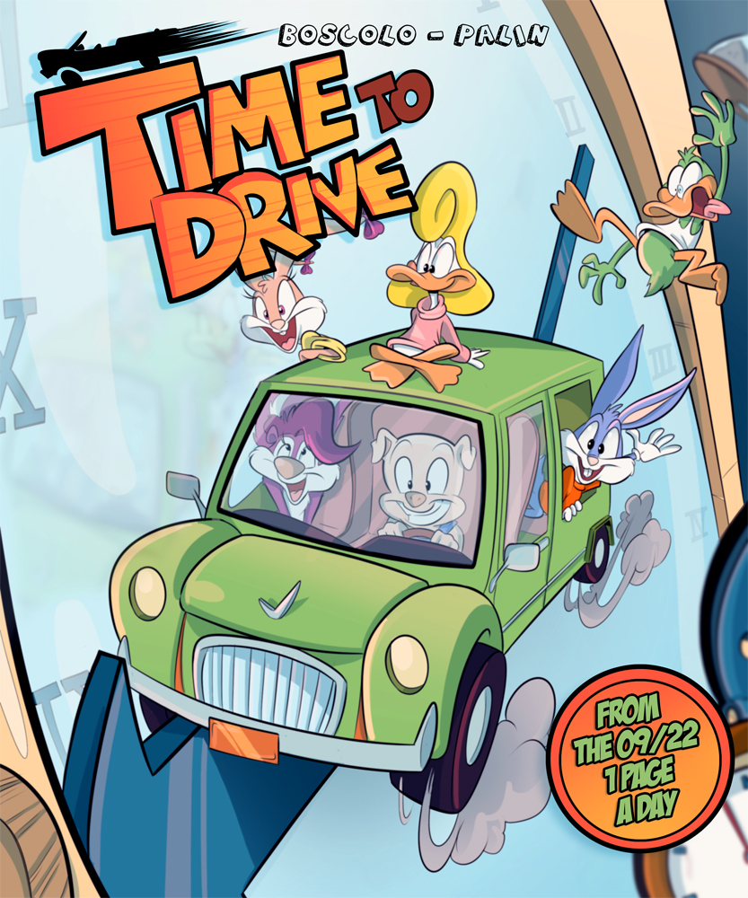 Tiny Toon Adventures Comic Dub: Time To Drive