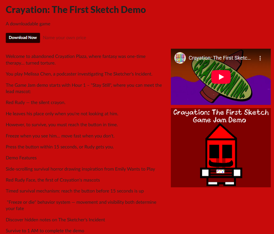 Crayation: The First Sketch