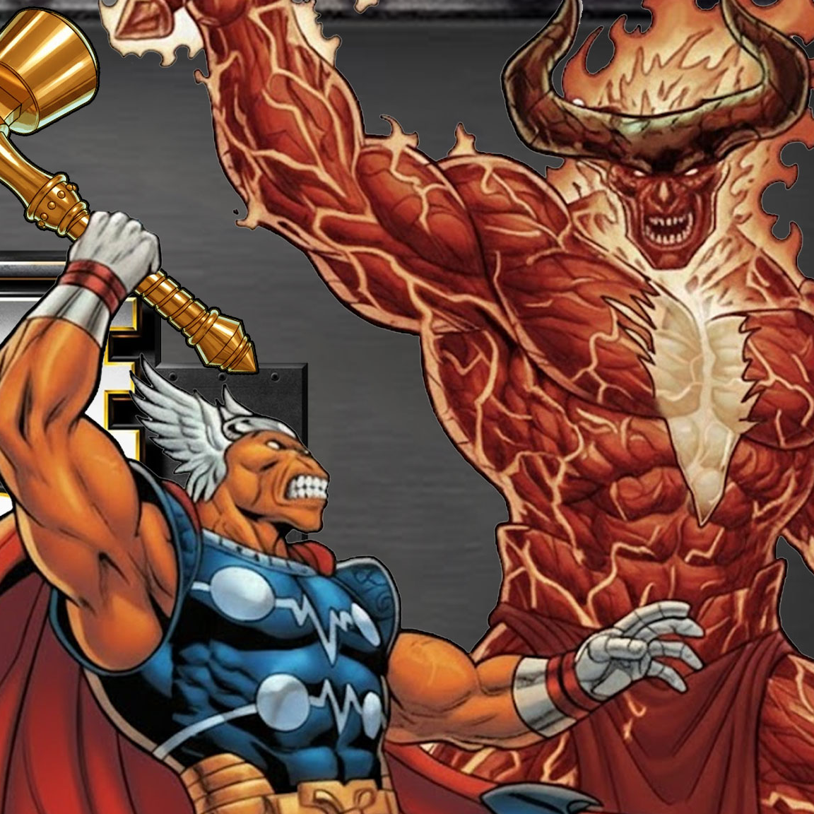 Marvel Ultimate Alliance: Beta Ray Bill vs Surtur