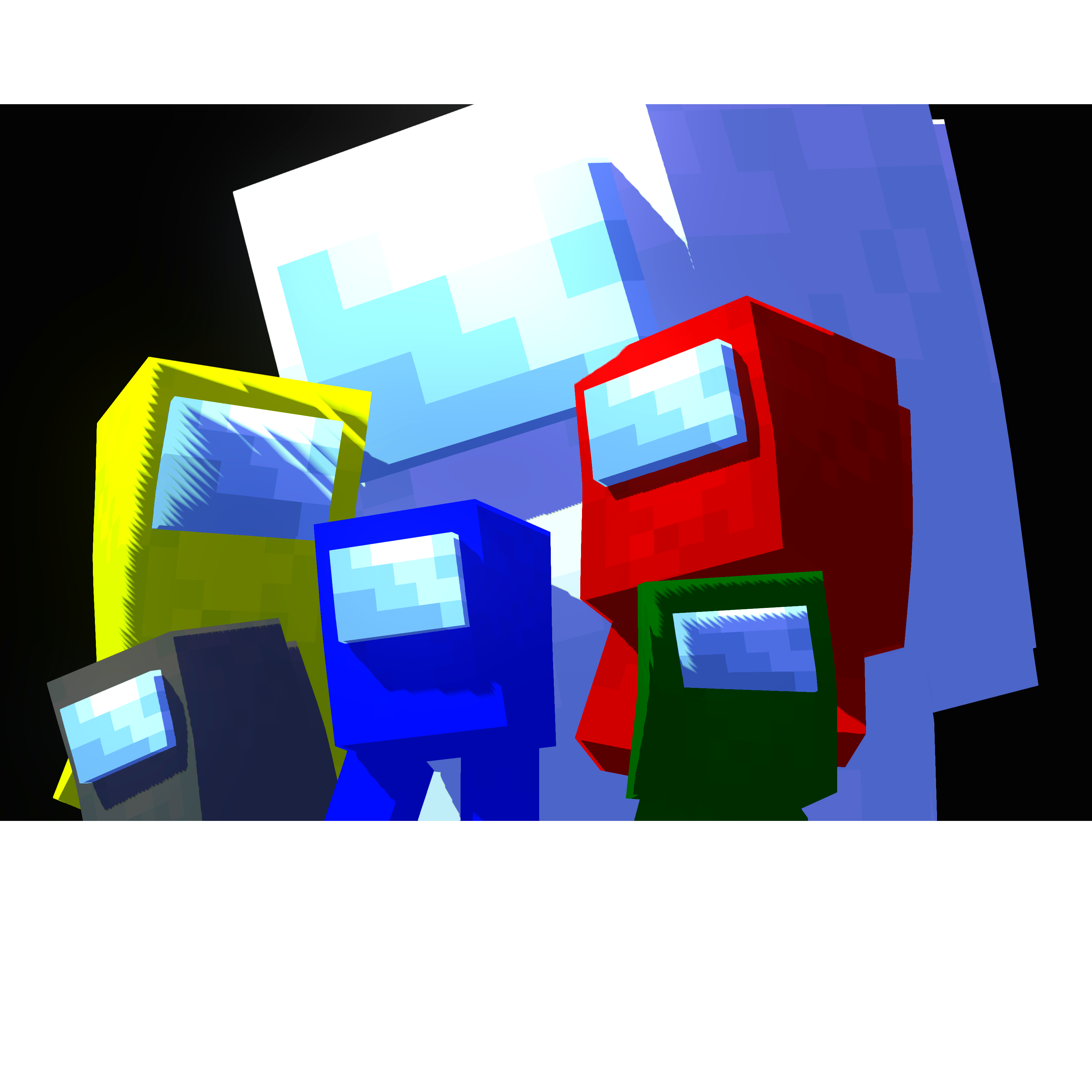 [ROUND 2] "Among Us!" - A Minecraft Animation (Based off the game "Among us")