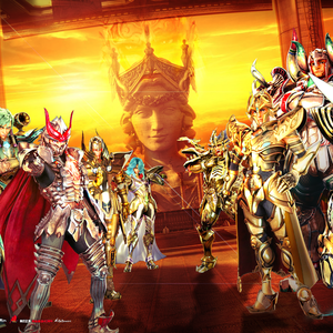 Leo Aiolia ( saint of Athena )