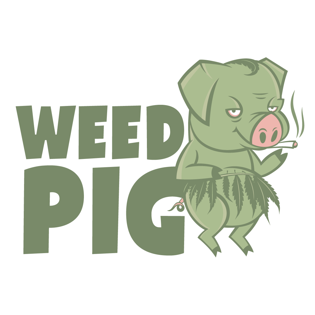 Weed Pig - The Cartoon