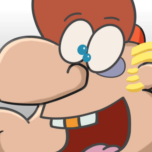 Vintage Cartoon Character - Male