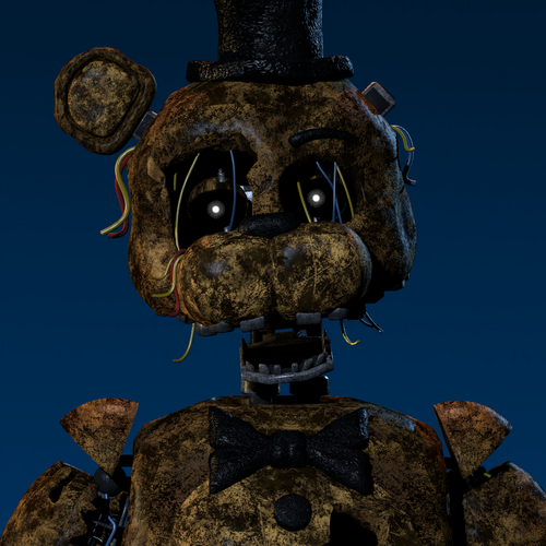 Ignited Golden Freddy