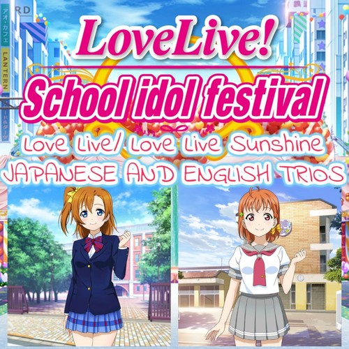 Trio 2 JAPANESE Muse : Eli, Hanayo, Rin  