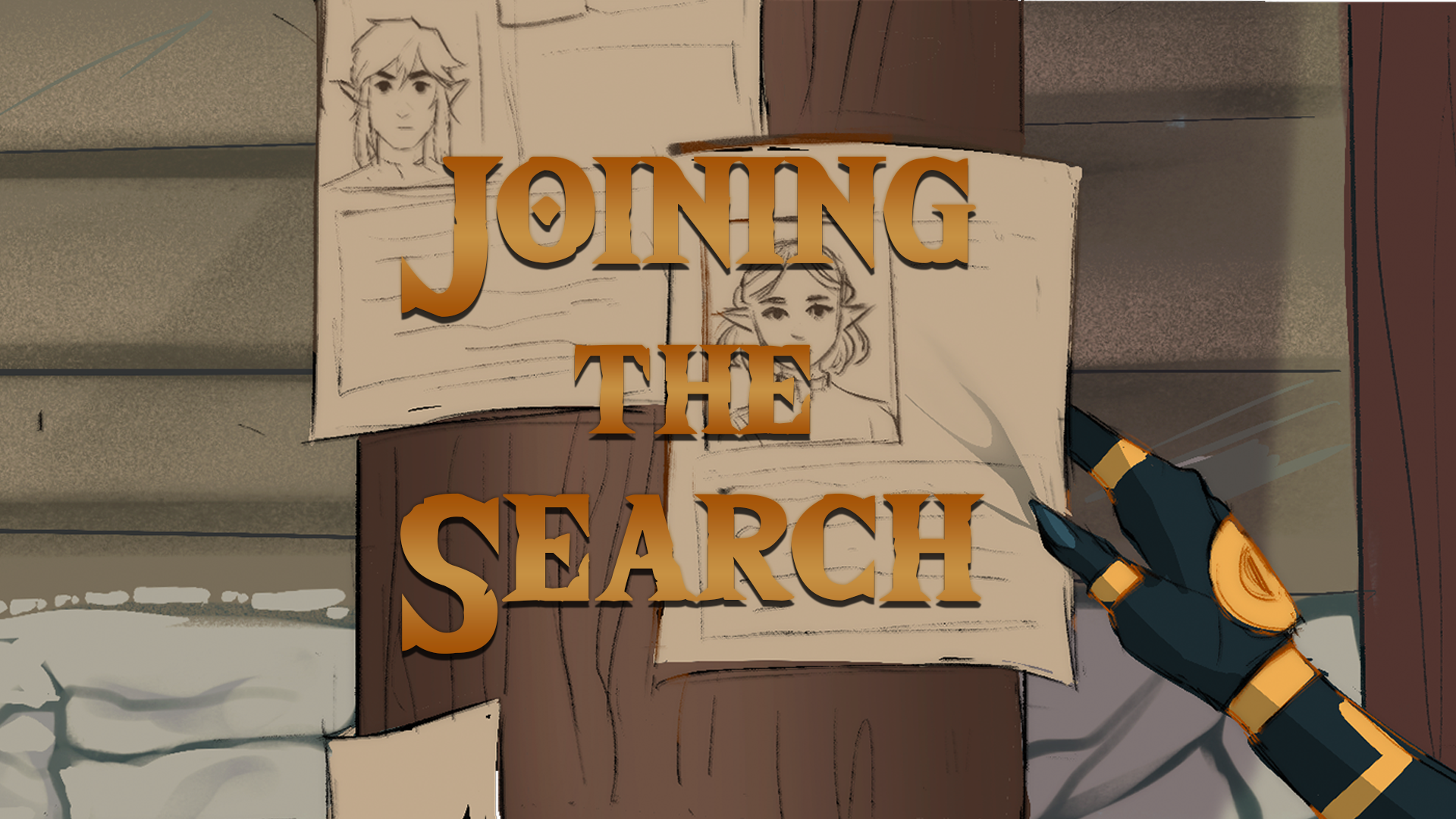 Joining the Search - A LOZ, TOTK Comic dub