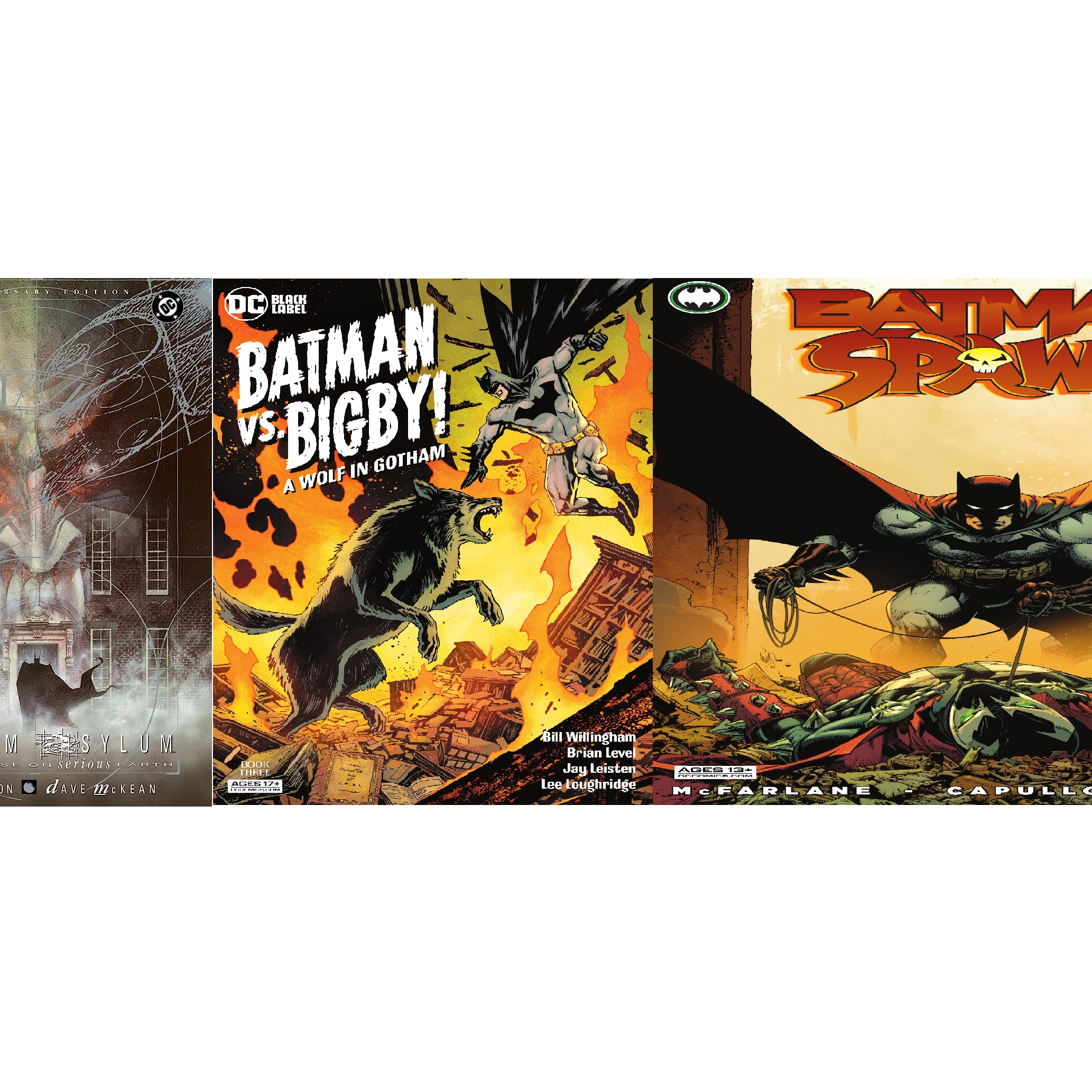 Batman arkham asylum and vs spawn
