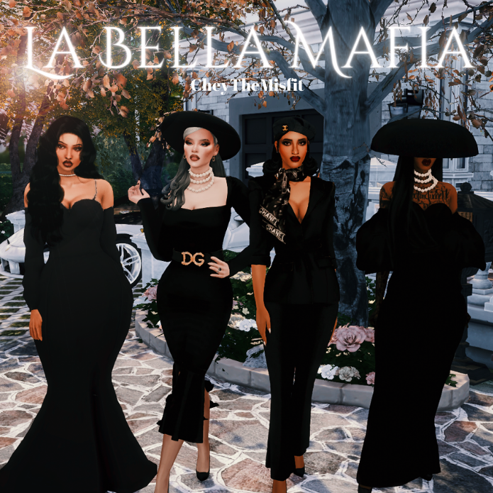 Sims 4 La Bella Mafia Mob wives of Tartosa Casting Call Club