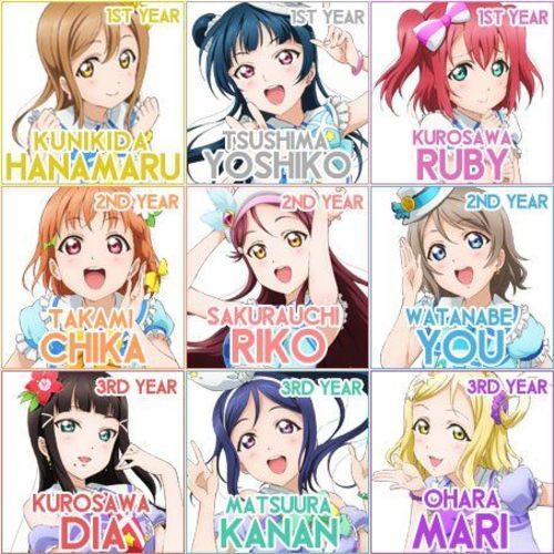 Dia Kurosawa (Sings You Watanabe parts)