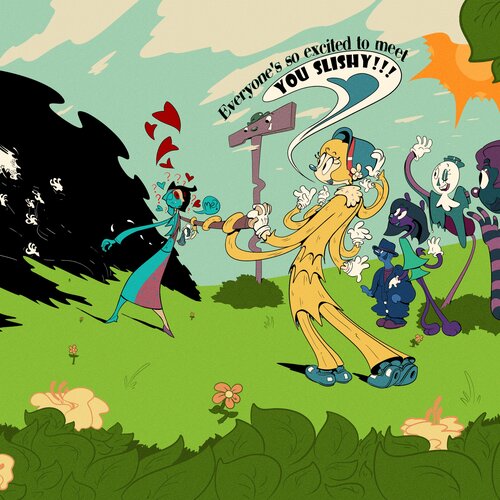 Mr. Missus. slink./cosmic entity in a puppet body