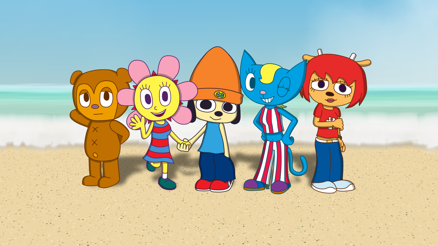 PaRappa animation workprint