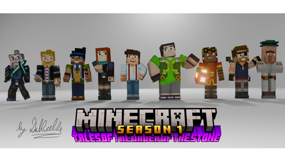 Minecraft: Tales of the order of the stone