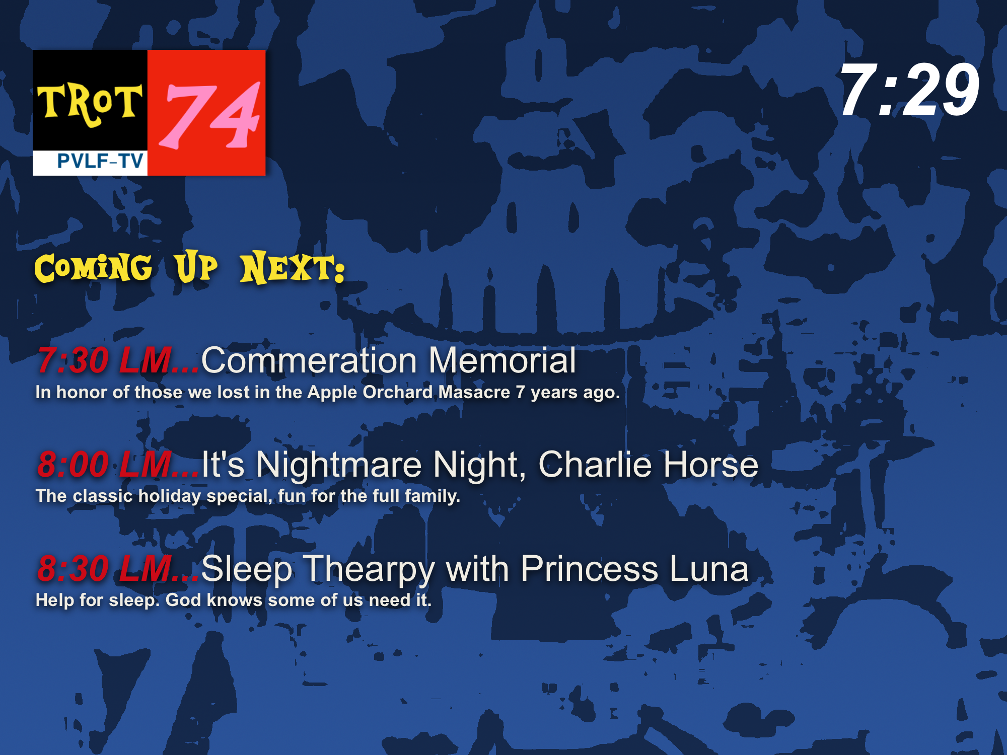 [MLP FIM] Apples & Analog (An Apple Sleep Experiment Fan Animation)