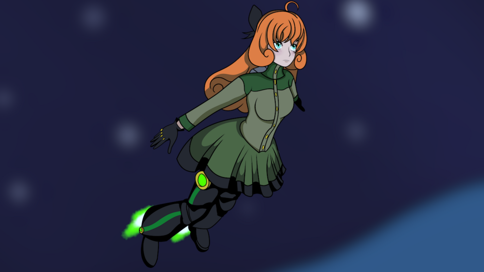RWBY Flaming Skull Penny 
