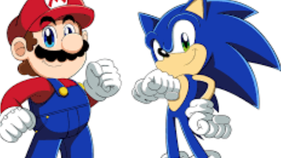Sonic, mario