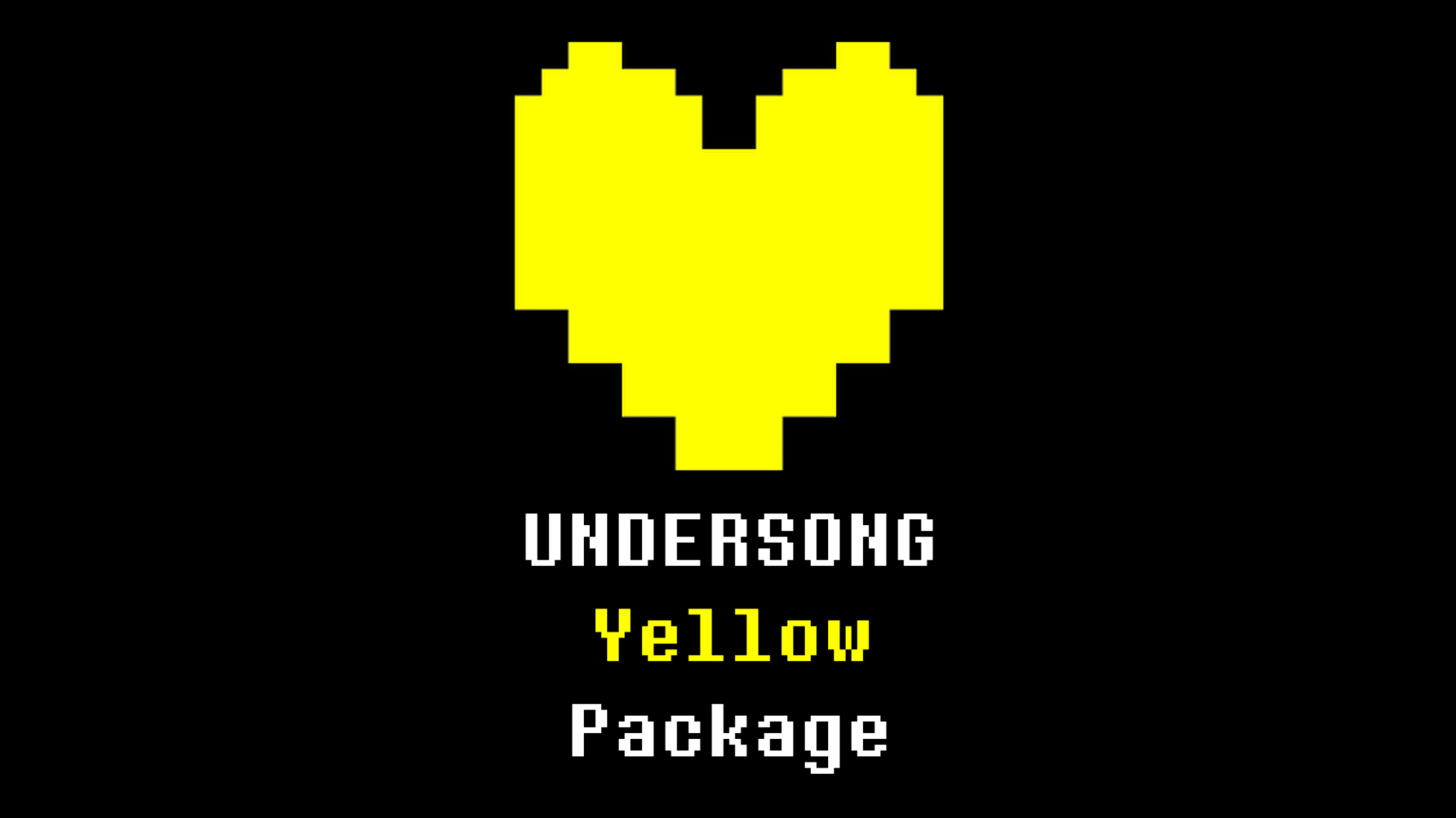 UNDERSONG Yellow - Package