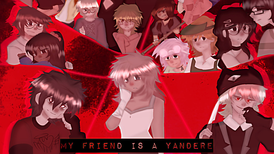 Gacha animated My Friend is a Yandere: Behind the scenes