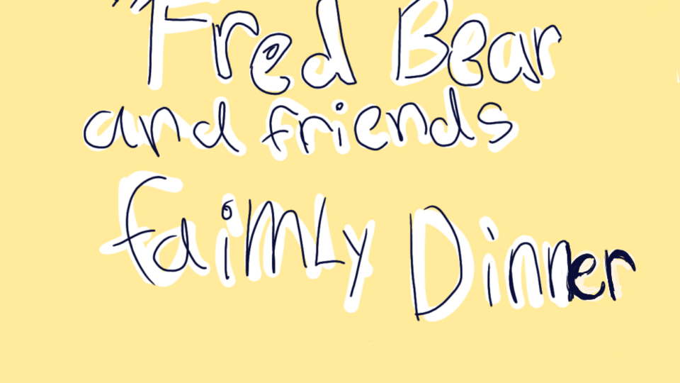 Voice Actor: vintage Fred bear 