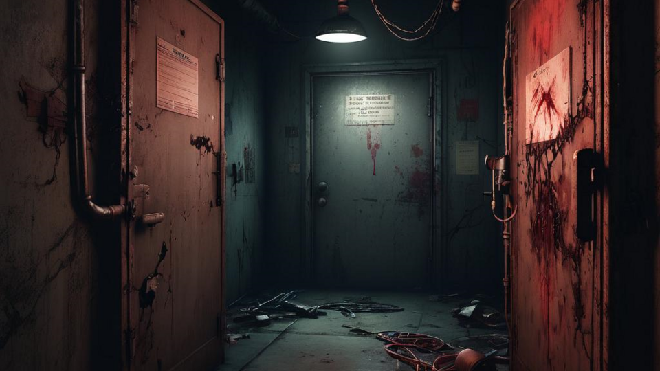Horror game - The Facility Door