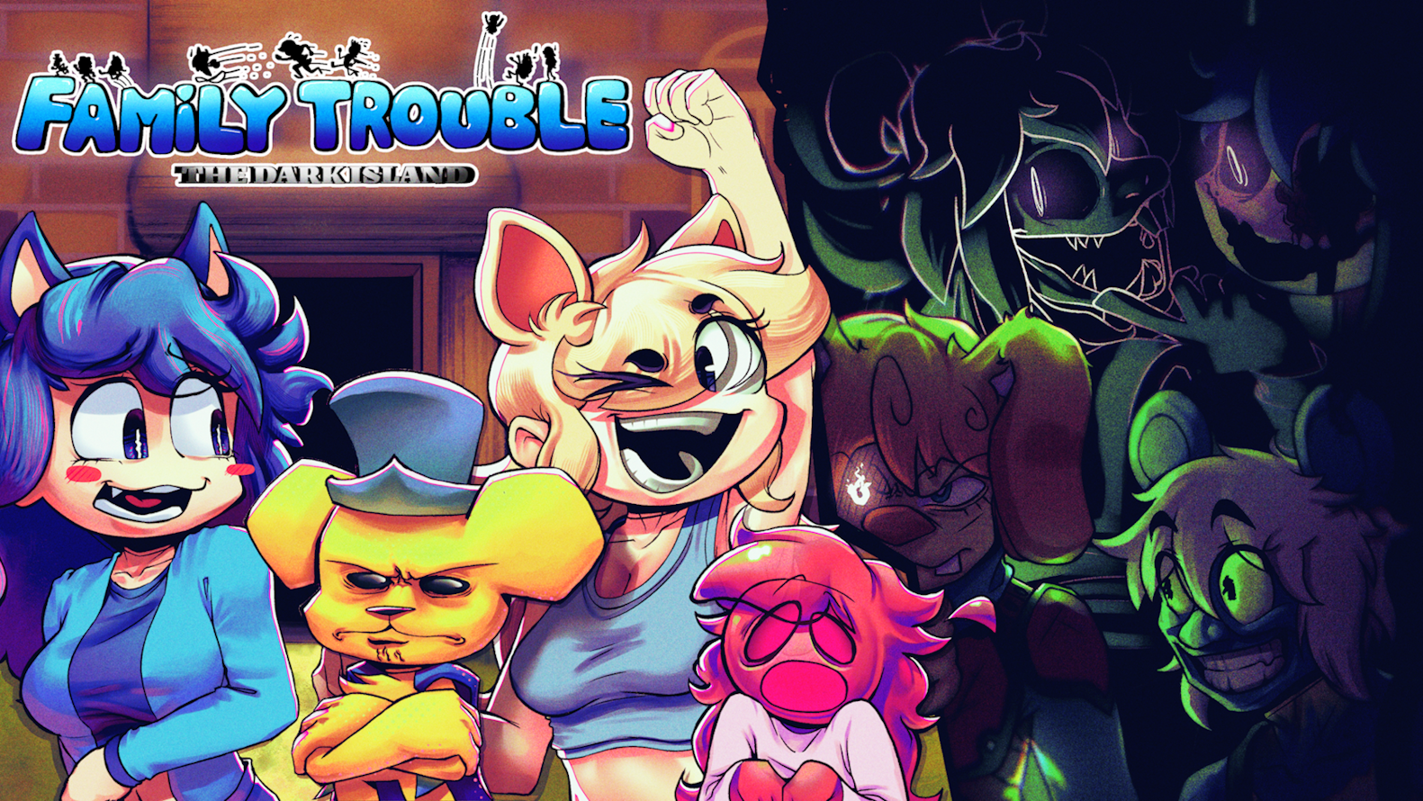 family trouble: the dark island (rpg game)