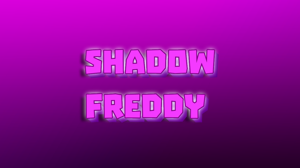 FNAF: Shadow Freddy MINECRAFT ROLEPLAY