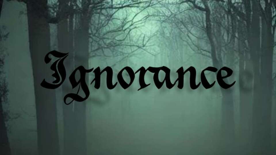 Ignorance - Short Horror Film