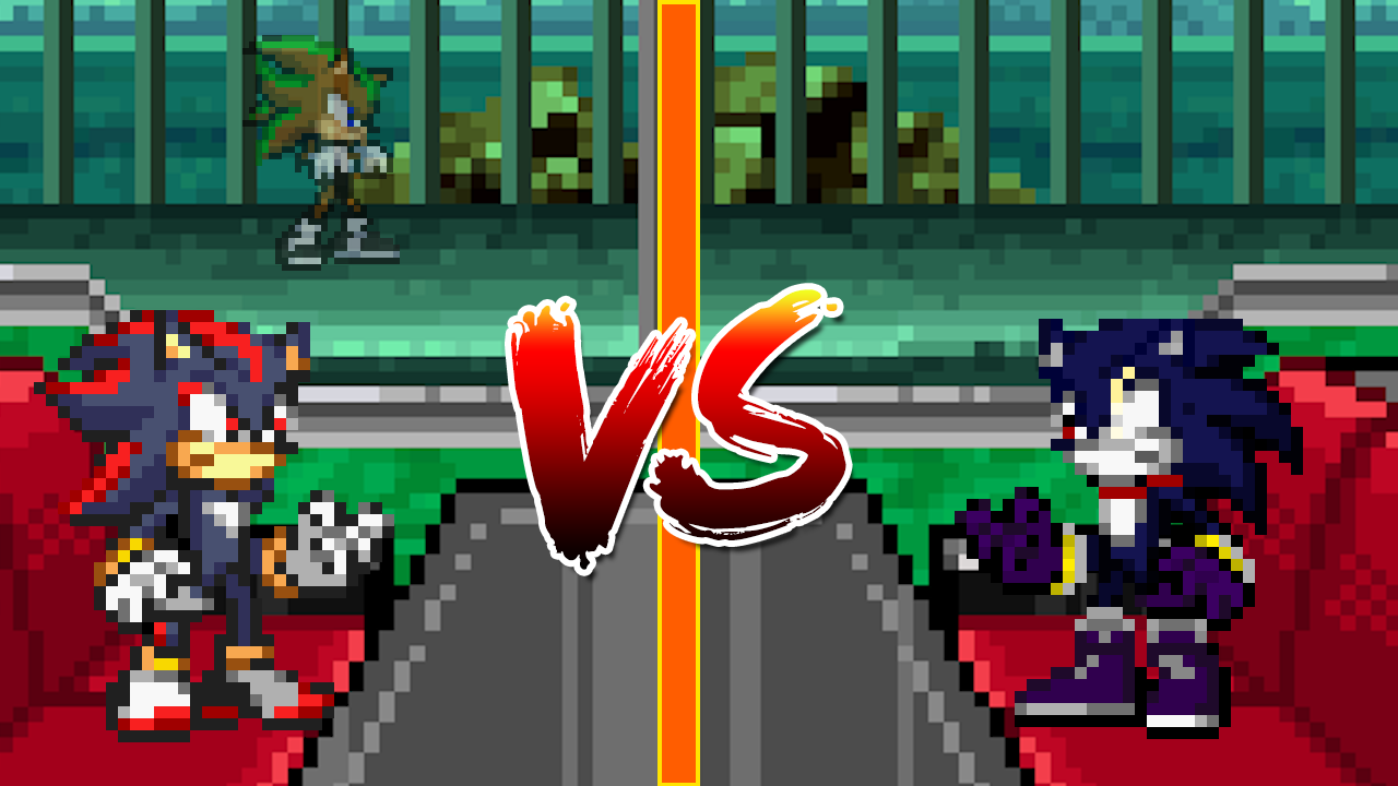 Shadow VS Terios [Sprite animation]