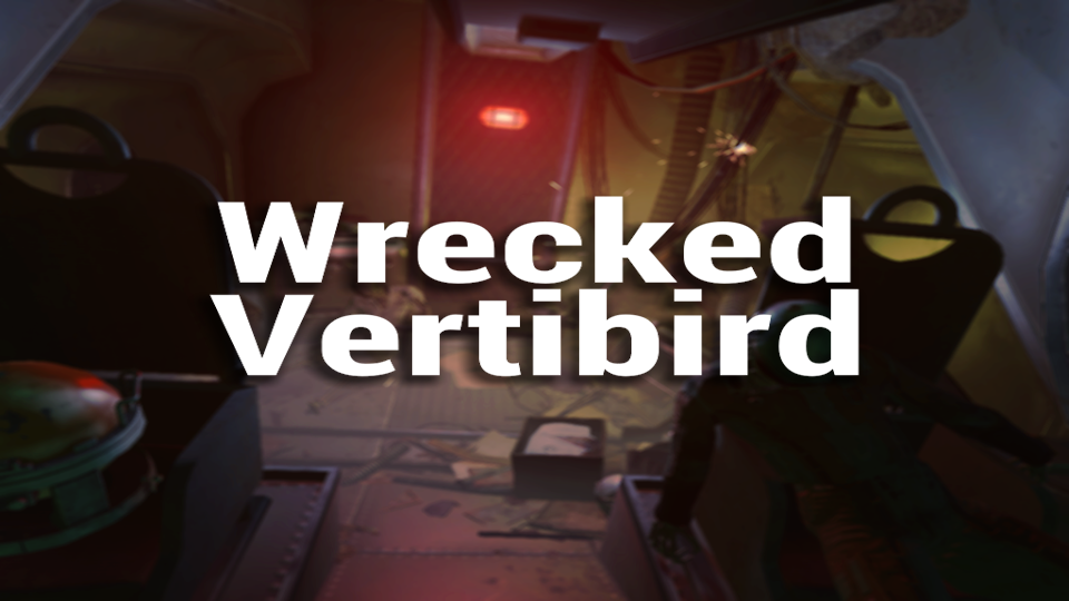 Fallout 4: Wrecked Vertibird