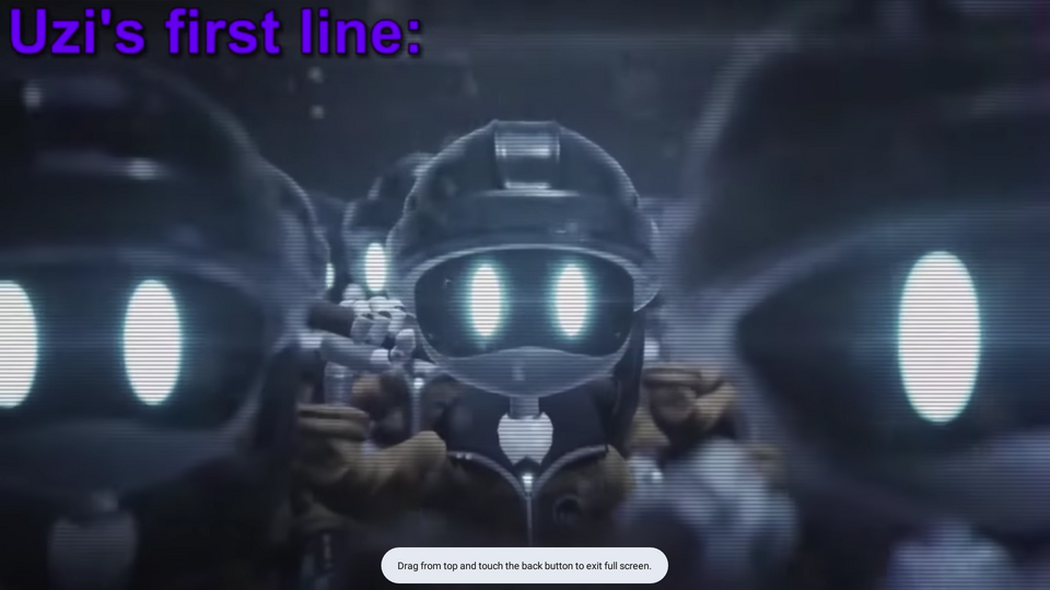 Murder drones the shadows beneath already existing characters