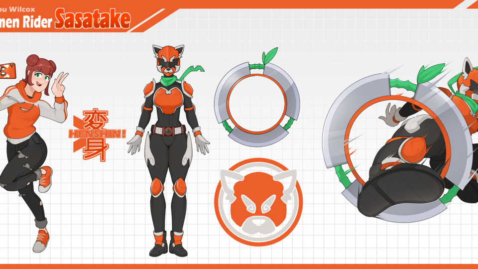 Kamen Rider Sasatake/ Shinobu Wilcox