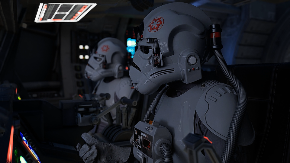 Star Wars Stormtrooper, Tie Fighter Pilot, AT-AT Driver Pilot Voice