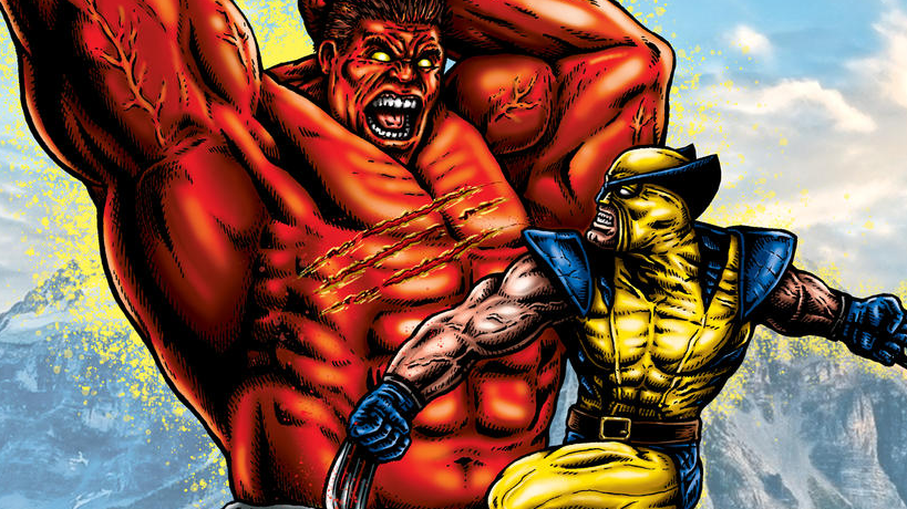 Lego Marvel Stop motion-Red Hulk and Wolverine team up.