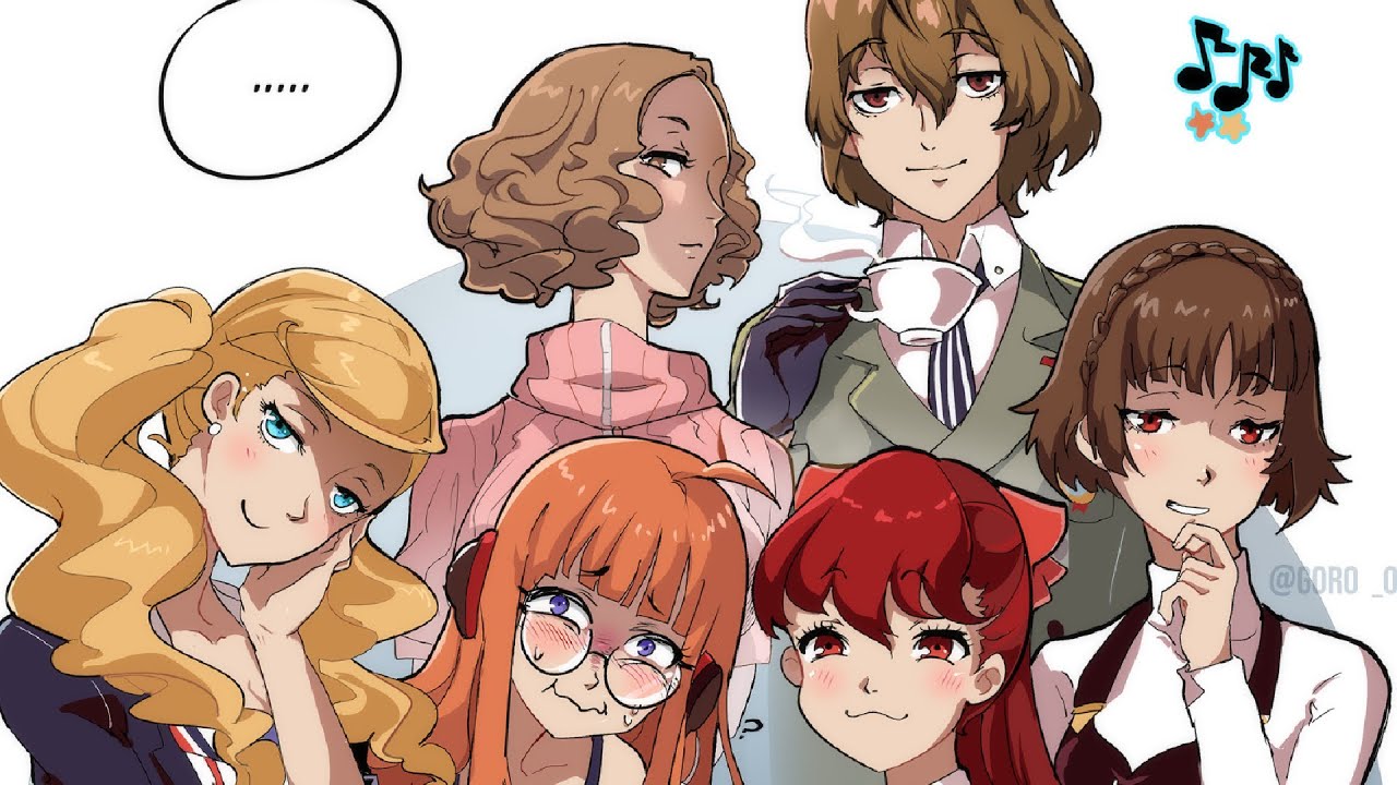 Persona 5 Comic Dub Compilation Joker S Harem The Shipping Wars