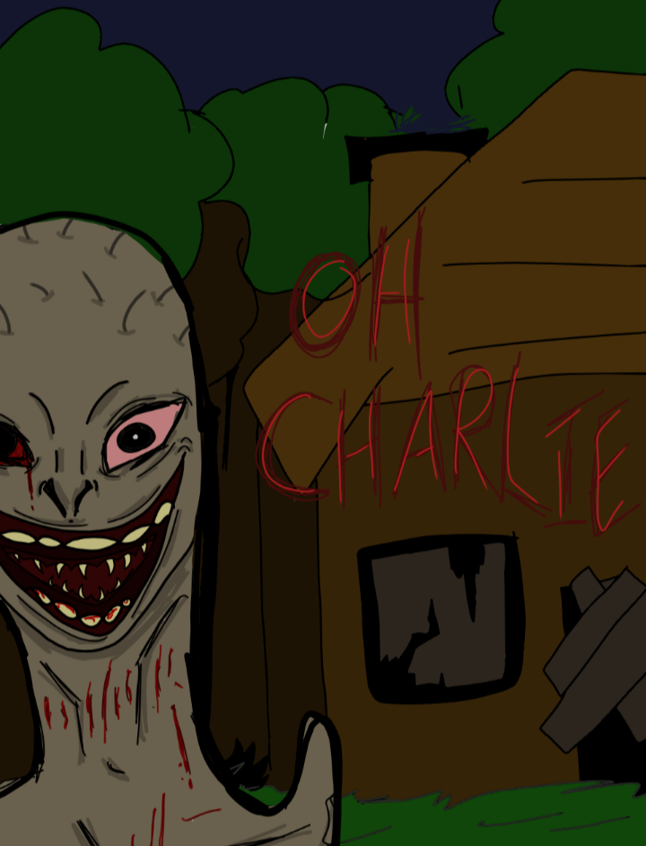 "Oh Charlie" horror comic 