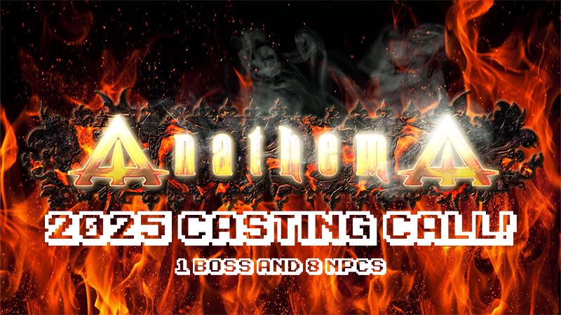 ANATHEMA | Indie Game Casting Call (Non-Union)
