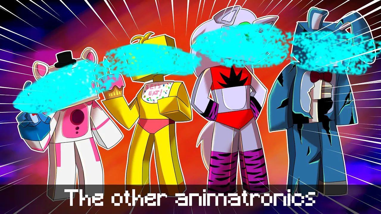 Minecraft Five Nights At Freddys Roleplay | Glamrock Animatronics