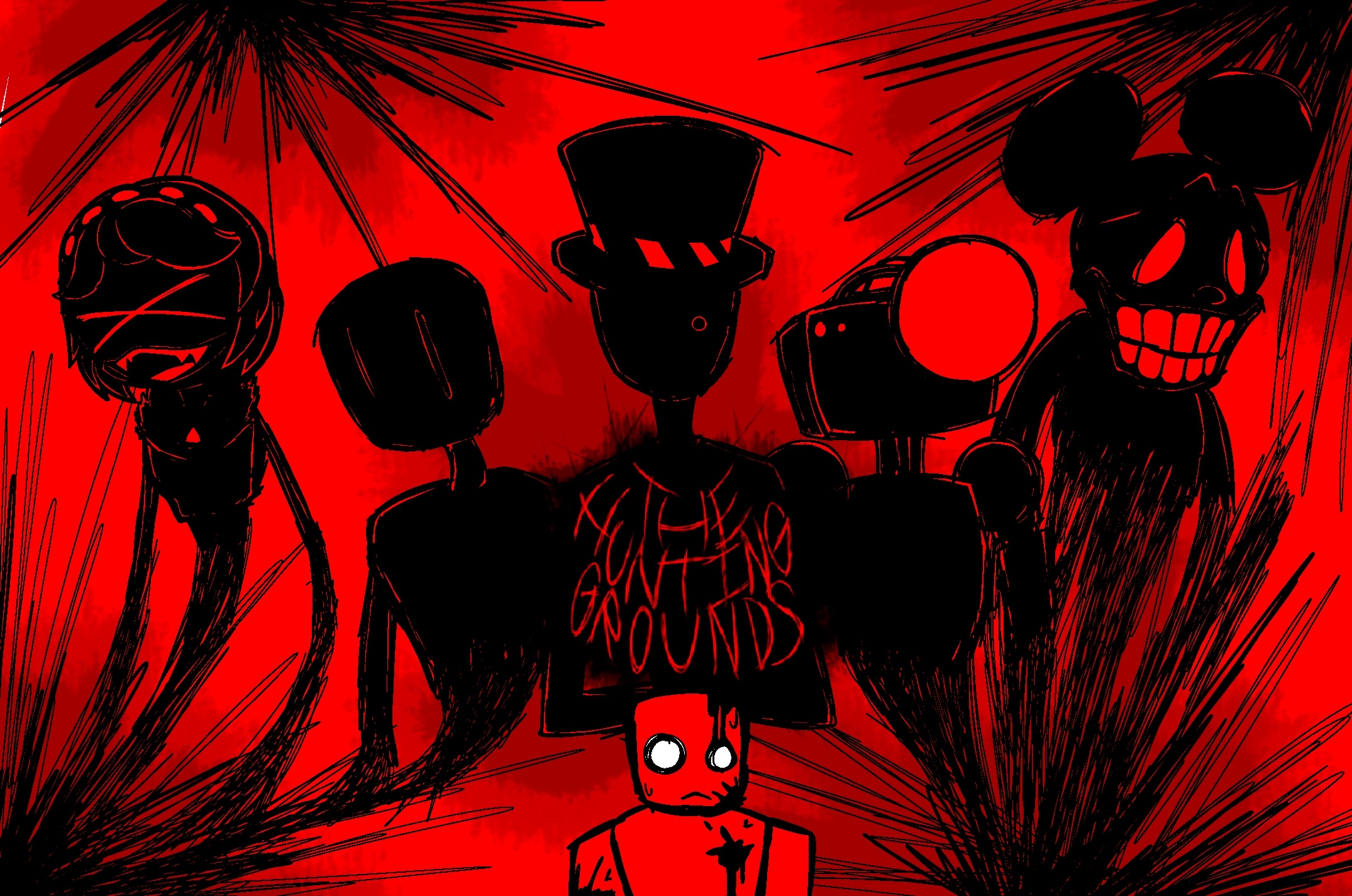 "The Hunting Grounds" (An Asymmetrical Roblox Horror Game)