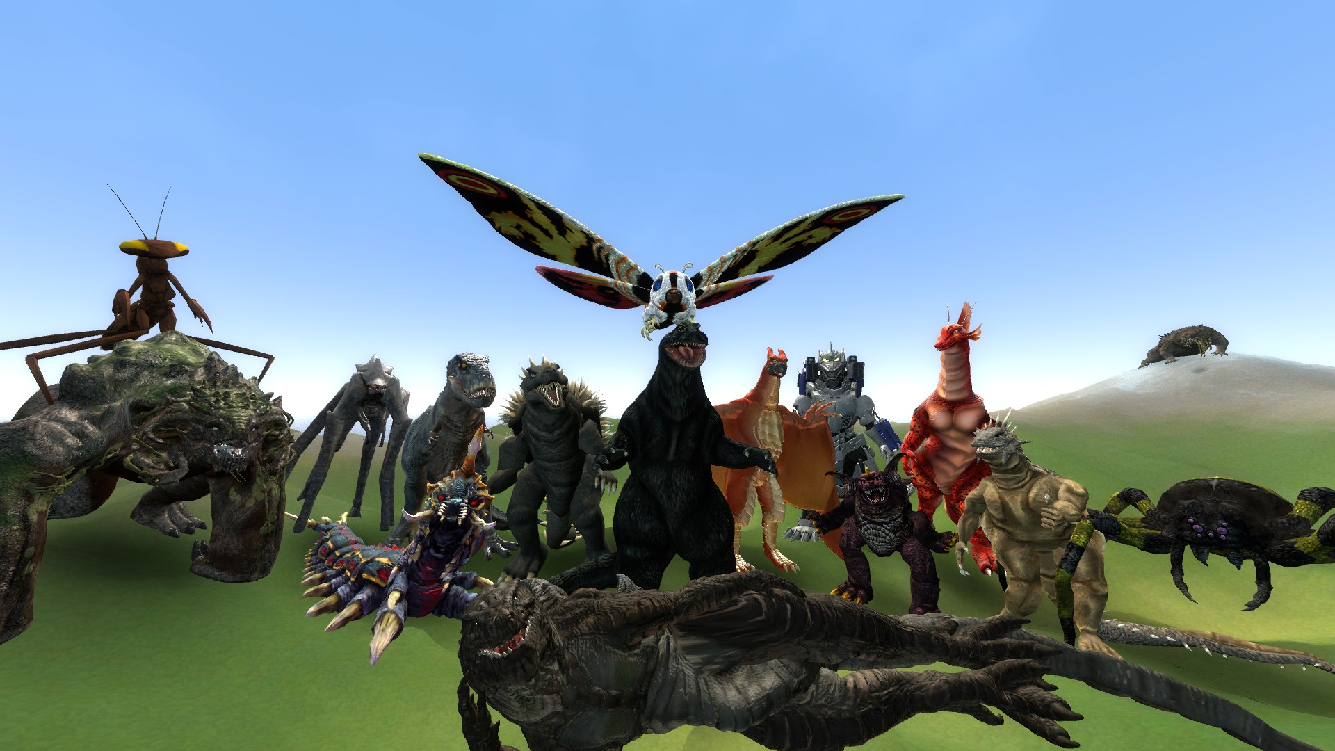 Godzilla on Monster Island