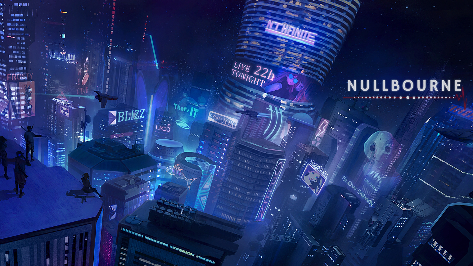 NULLBOURNE | A Superpowered + Raw Neo-Noir Cyberpunk Odyssey