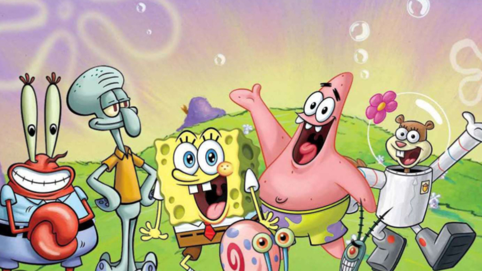 SpongeBob under the sea