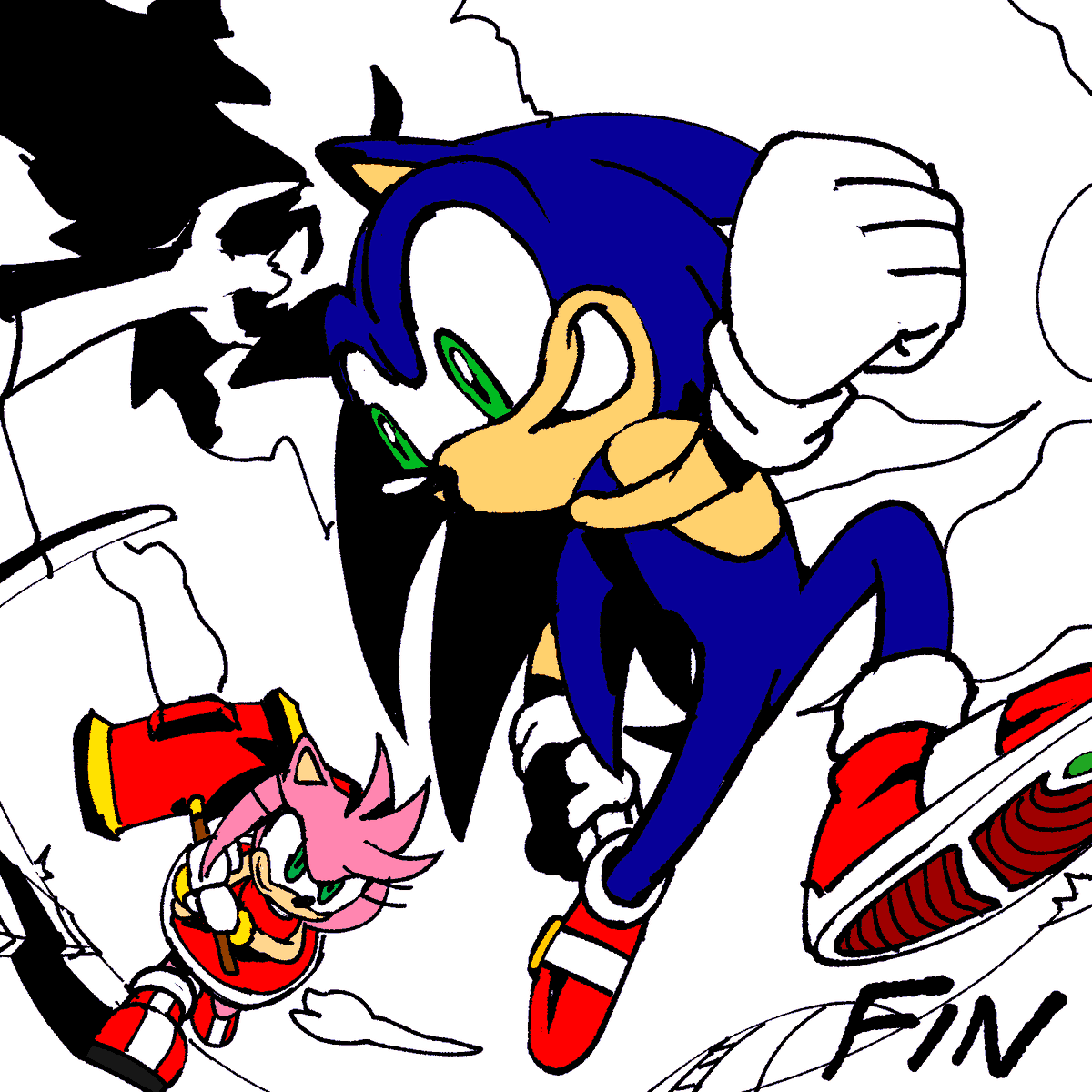 Sonic The Hedgehog A Sonamy Comic Dub Amy Rose Va Needed Casting