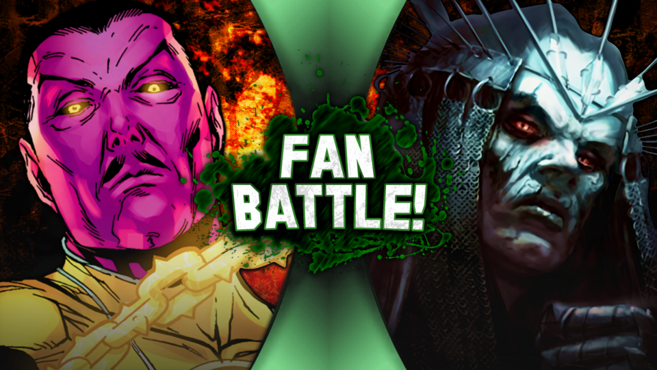 fan battle: sinestro vs morgoth (dc vs the lord of the rings)