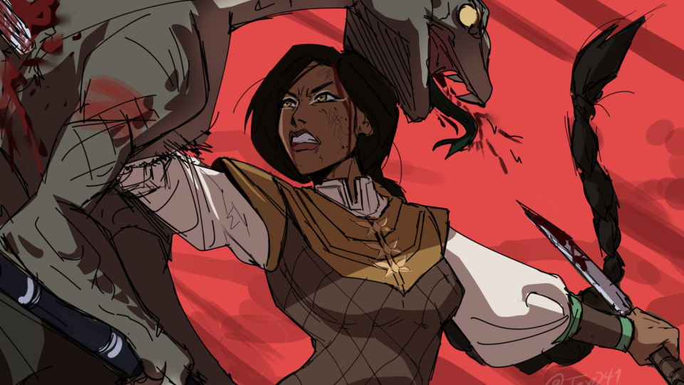 Voice Actress for the main character in a Sword and Sorcery story