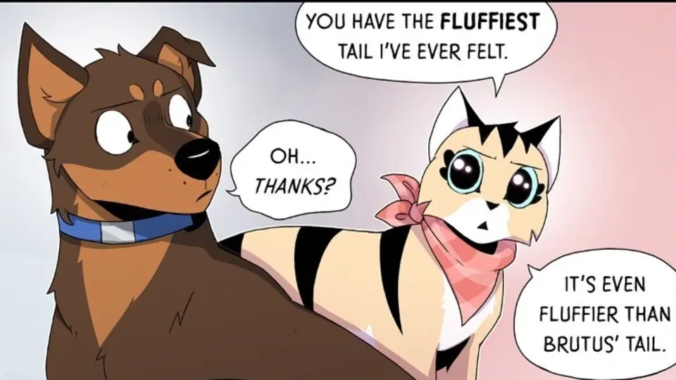 Pixie And Brutus: Pixie Meets Jacko Comic Dub