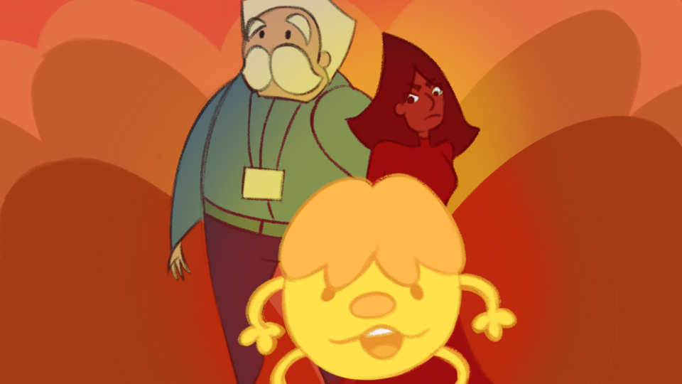 Voice Actor for TV Interviewer