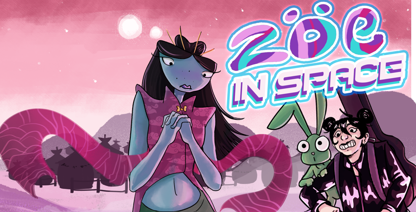 Zoe In Space Comic Dub