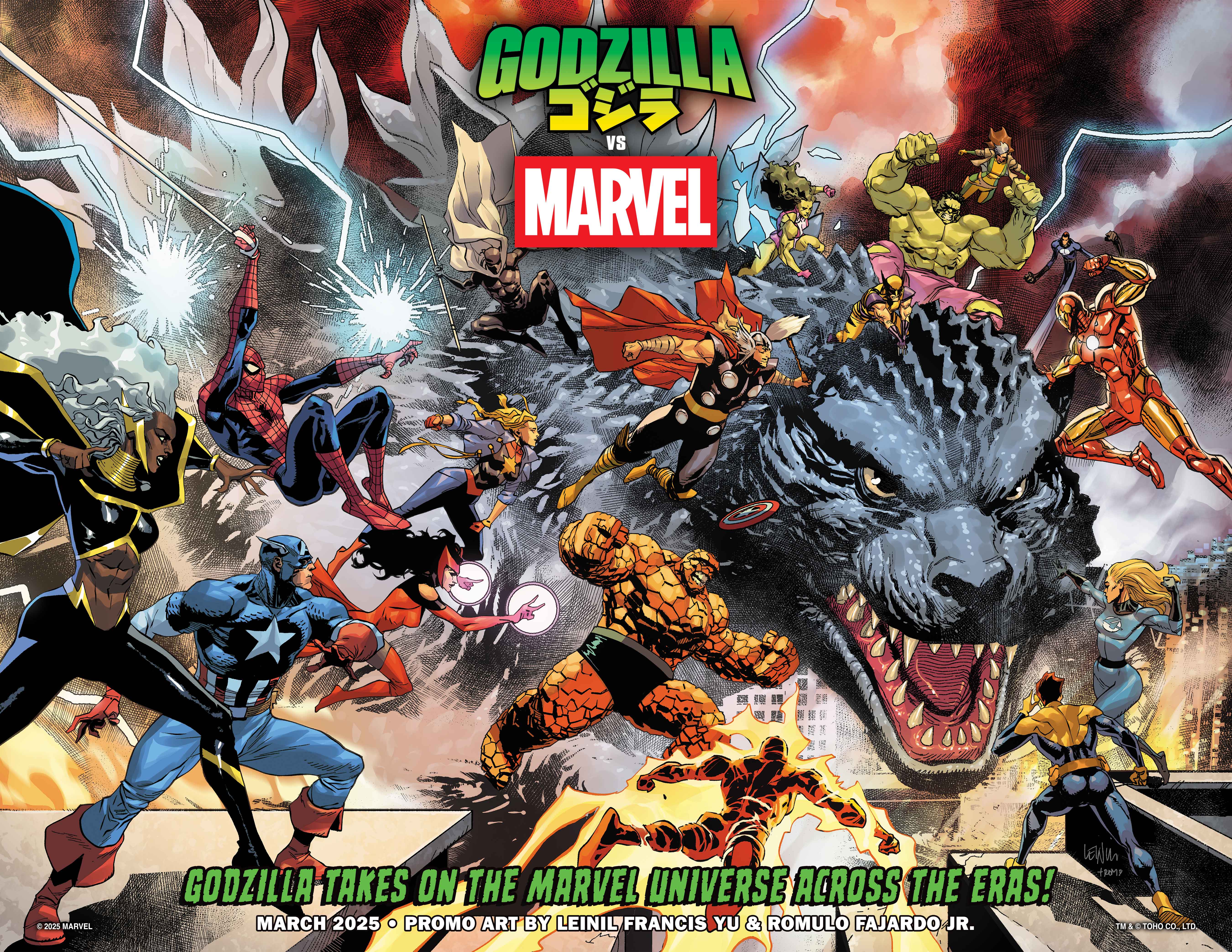 Godzilla vs. Marvel Full Comic Dub