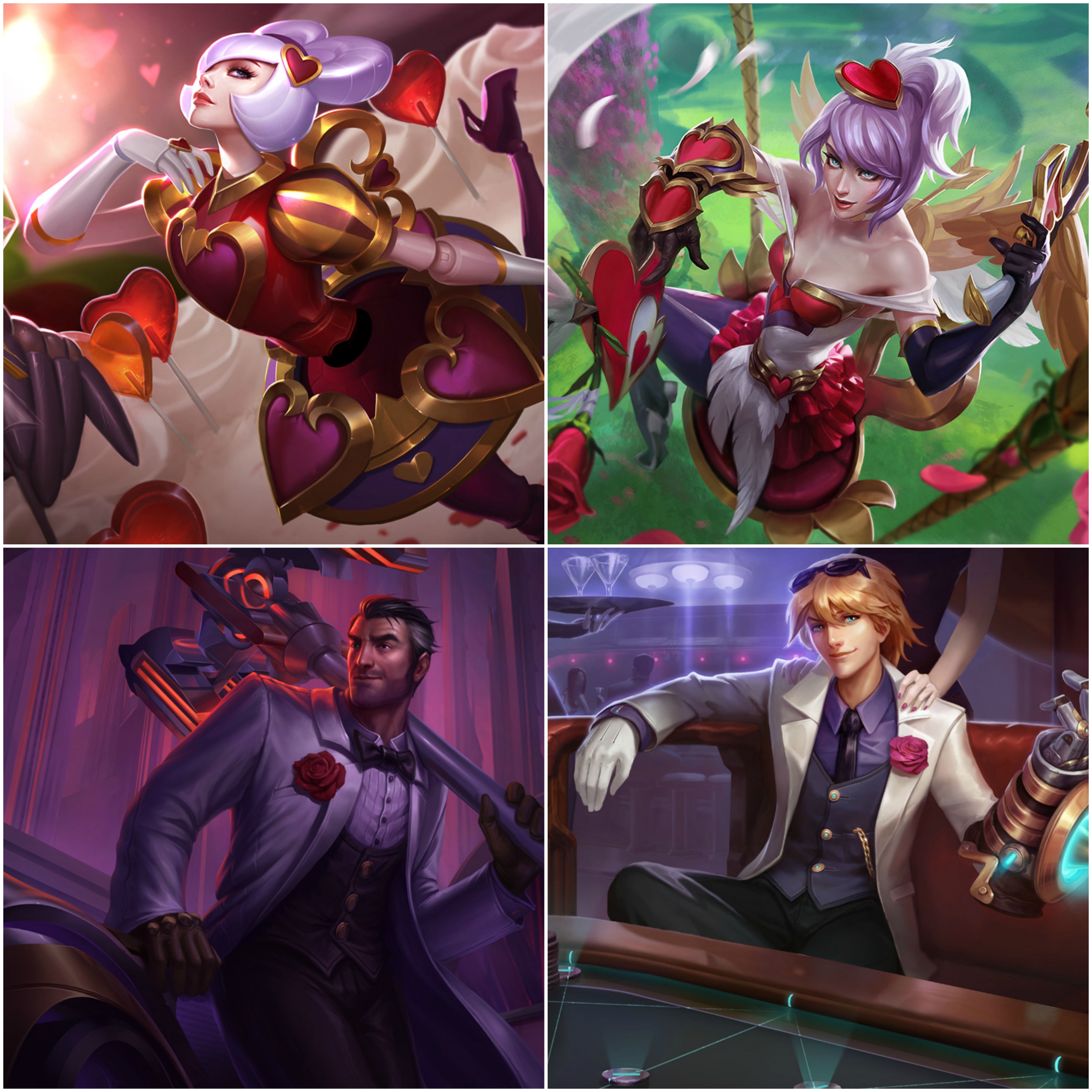 [League of Legends] Pink and Red (Valentine's Day)