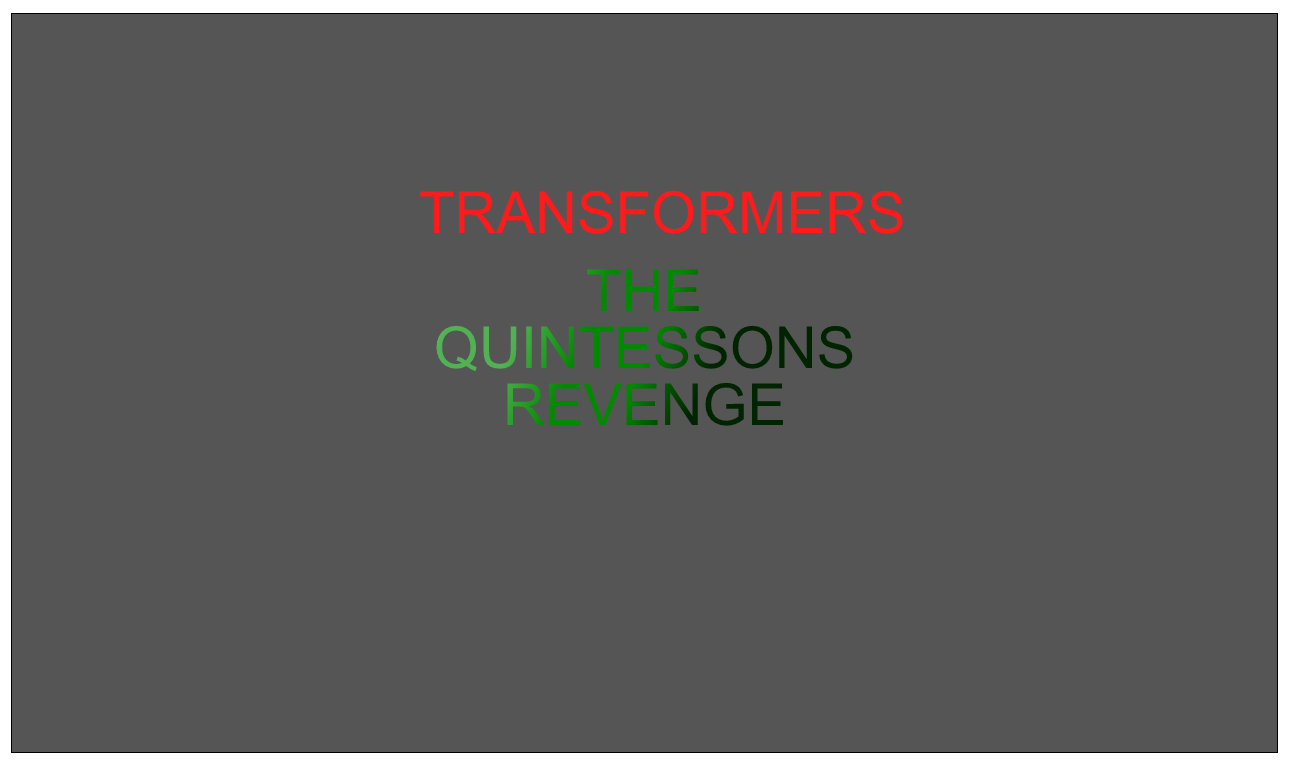 transformers: the quintesson's revenge