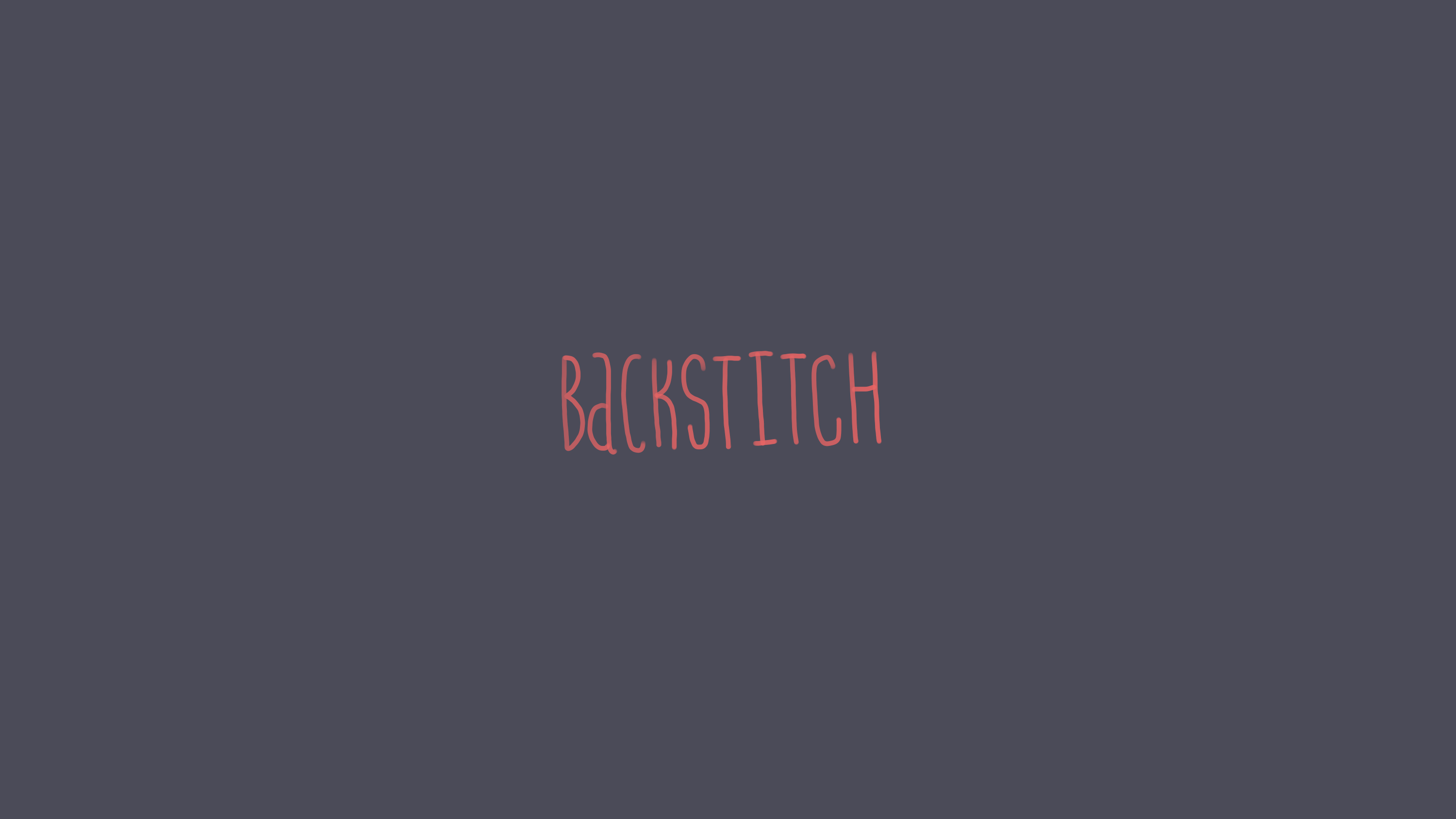 backstitch